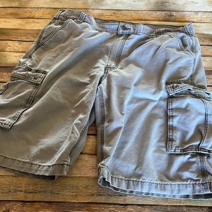 Carhartt Men's Gray Cargo Shorts Size 42